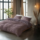 100% Cotton Duvet Cover Set Dreamscape | Purple | Double - 200cm (W) x 200/220cm (L) - The Bedding & Blankets Store