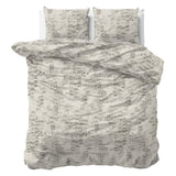 100% Cotton Duvet Cover Set Drift | Green | King Long - 240cm (W) x 220cm (L) - The Bedding & Blankets Store