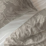 100% Cotton Duvet Cover Set Flay | Sand | King Long - 240cm (W) x 220cm (L) - The Bedding & Blankets Store