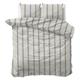 100% Cotton Duvet Cover Set Nautic | Beige | King Long - 240cm (W) x 220cm (L) - The Bedding & Blankets Store