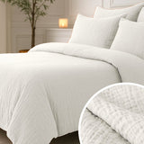 100% Cotton Muslin Lazy Duvet Mousseline | Beige | Double XL - 200cm (W) x 240cm (L) - The Bedding & Blankets Store
