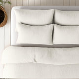 100% Cotton Muslin Lazy Duvet Mousseline | Beige | Double XL - 200cm (W) x 240cm (L) - The Bedding & Blankets Store