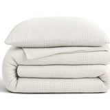 100% Cotton Muslin Lazy Duvet Mousseline | Beige | Double XL - 200cm (W) x 240cm (L) - The Bedding & Blankets Store