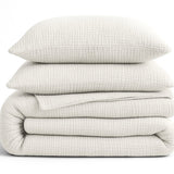 100% Cotton Muslin Lazy Duvet Mousseline | Beige | Double XL - 200cm (W) x 240cm (L) - The Bedding & Blankets Store
