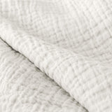 100% Cotton Muslin Lazy Duvet Mousseline | Beige | Double XL - 200cm (W) x 240cm (L) - The Bedding & Blankets Store