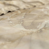 100% Cotton Sateen Duvet Cover Set Botticino | Taupe | Single - 140cm (W) x 220cm (L) - The Bedding & Blankets Store