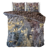 100% Cotton Sateen Duvet Cover Set Sarda | Multicolour | Double - 200cm (W) x 220cm (L) - The Bedding & Blankets Store