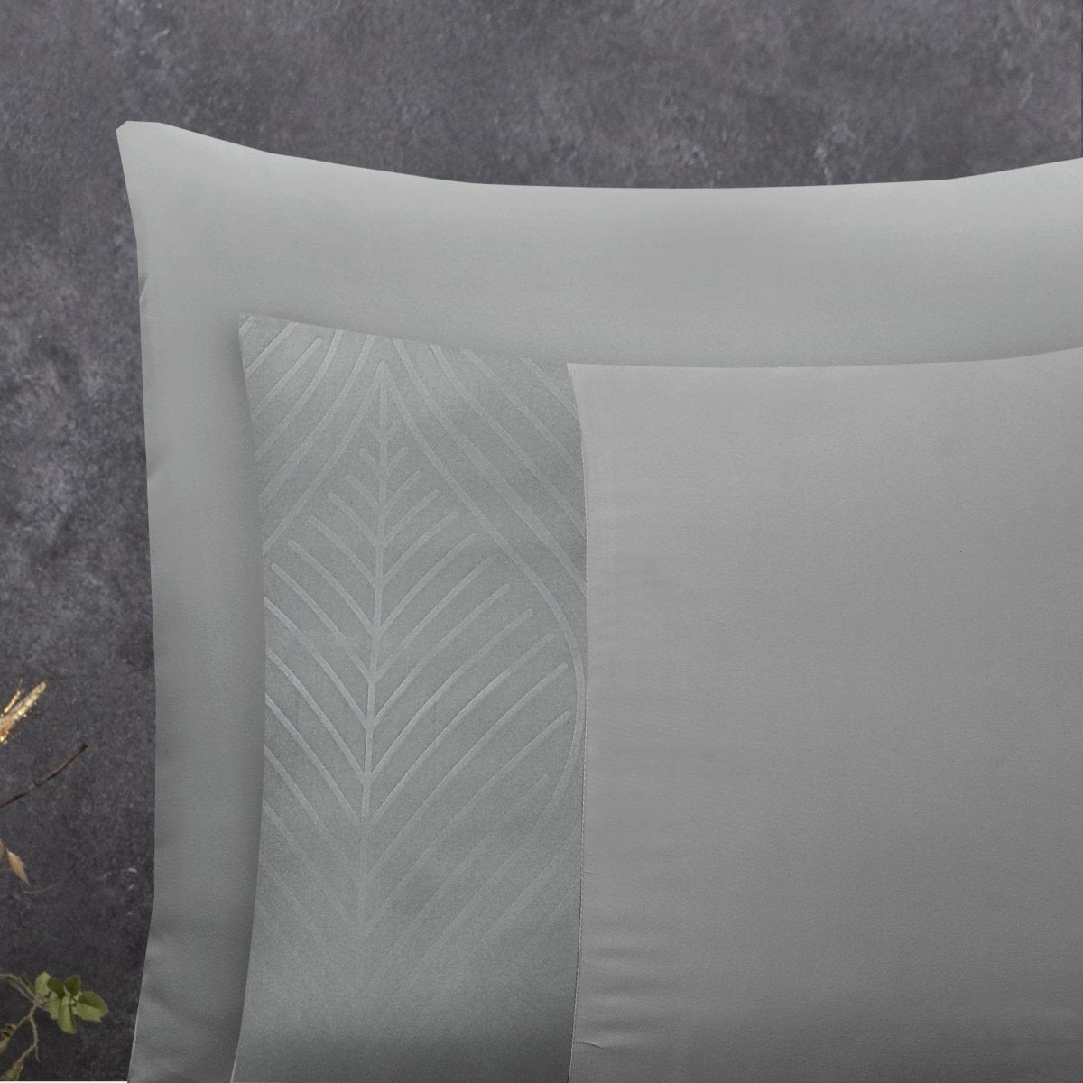 100% Microfibre Duvet Cover Set Berlin | Sand | Single - 140cm (W) x 220cm (L) - The Bedding & Blankets Store