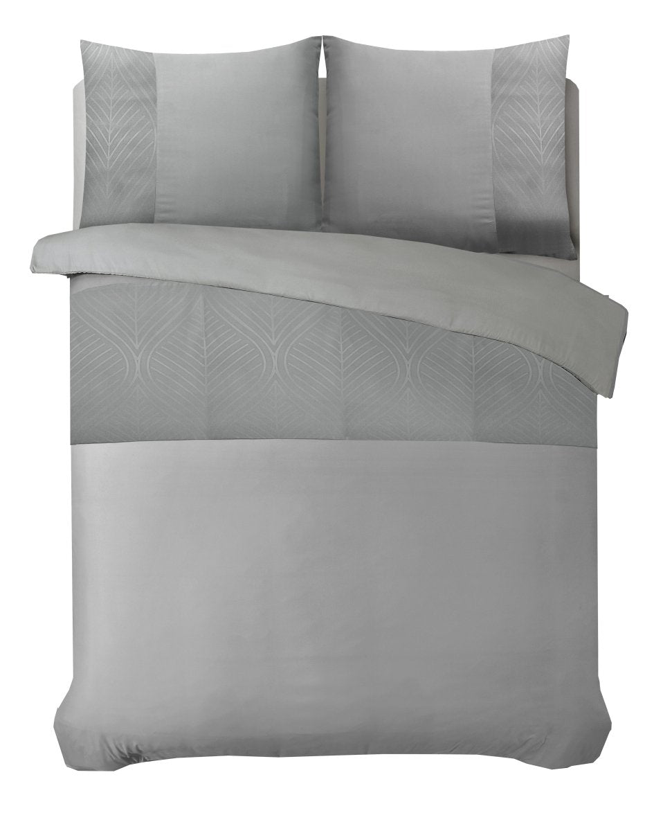 100% Microfibre Duvet Cover Set Berlin | Sand | Single - 140cm (W) x 220cm (L) - The Bedding & Blankets Store