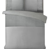 100% Microfibre Duvet Cover Set Berlin | Sand | Single - 140cm (W) x 220cm (L) - The Bedding & Blankets Store