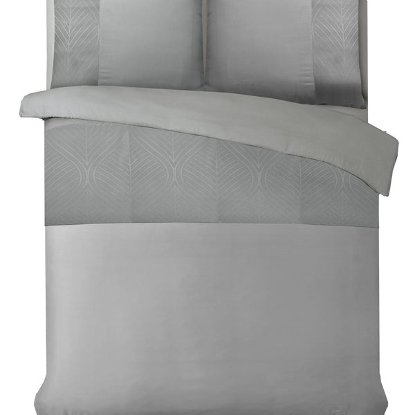 100% Microfibre Duvet Cover Set Berlin | Sand | Single - 140cm (W) x 220cm (L) - The Bedding & Blankets Store
