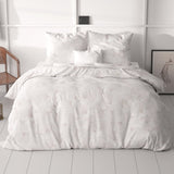 100% Microfibre Duvet Cover Set Dallan | Sand | Single - 140cm (W) x 220cm (L) - The Bedding & Blankets Store