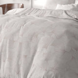 100% Microfibre Duvet Cover Set Dallan | Sand | Single - 140cm (W) x 220cm (L) - The Bedding & Blankets Store