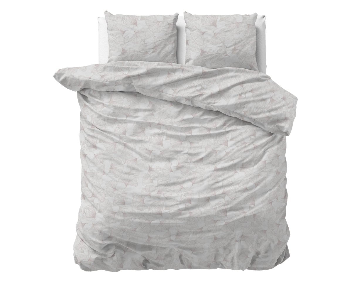 100% Microfibre Duvet Cover Set Dallan | Sand | Single - 140cm (W) x 220cm (L) - The Bedding & Blankets Store