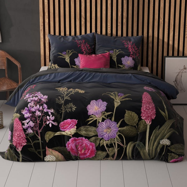 100% Microfibre Duvet Cover Set Feline | Black | Single - 140cm (W) x 220cm (L) - The Bedding & Blankets Store