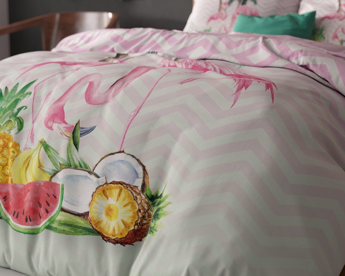 100% Microfibre Duvet Cover Set Fresh Air | Blue | Single - 140cm (W) x 220cm (L) - The Bedding & Blankets Store