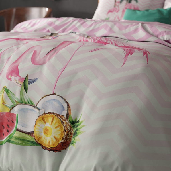 100% Microfibre Duvet Cover Set Fresh Air | Blue | Single - 140cm (W) x 220cm (L) - The Bedding & Blankets Store