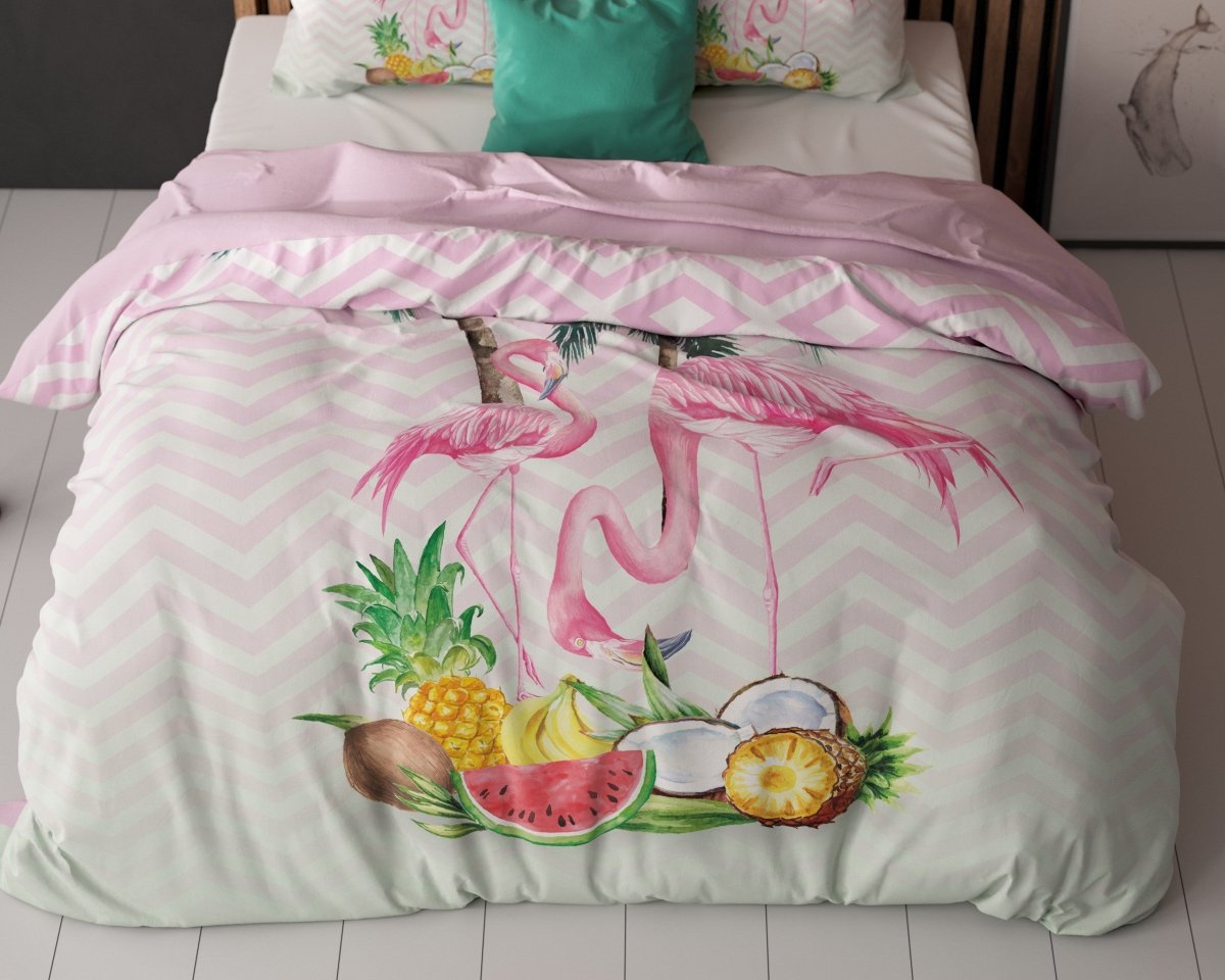 100% Microfibre Duvet Cover Set Fresh Air | Blue | Single - 140cm (W) x 220cm (L) - The Bedding & Blankets Store