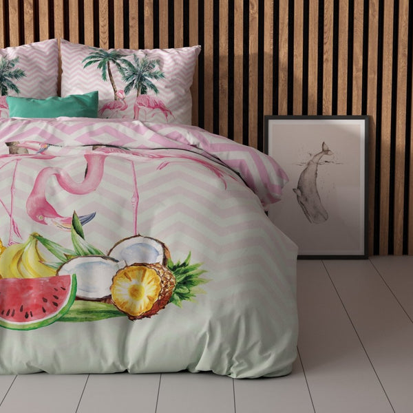 100% Microfibre Duvet Cover Set Fresh Air | Blue | Single - 140cm (W) x 220cm (L) - The Bedding & Blankets Store