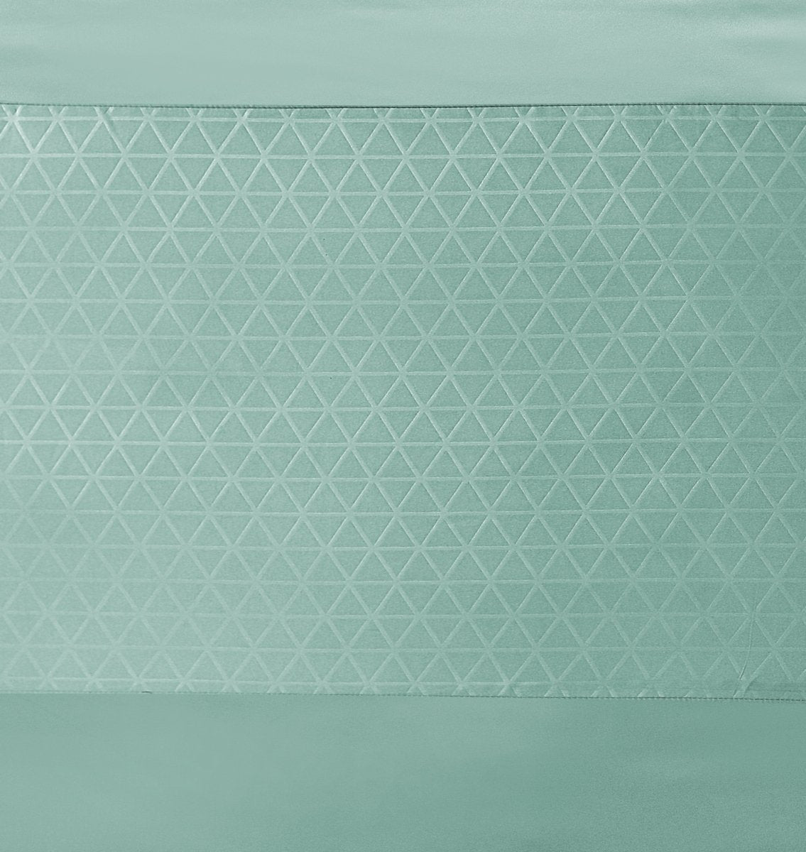 100% Microfibre Duvet Cover Set Monte Negro | Mint Green | Single - 140cm (W) x 220cm (L) - The Bedding & Blankets Store
