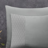 100% Microfibre Duvet Cover Set Monte Negro | Sand | Single - 140cm (W) x 220cm (L) - The Bedding & Blankets Store