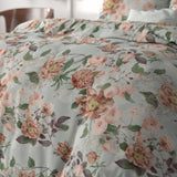 100% Microfibre Duvet Cover Set Nature Sight | Multicolour | Single - 140cm (W) x 220cm (L) - The Bedding & Blankets Store