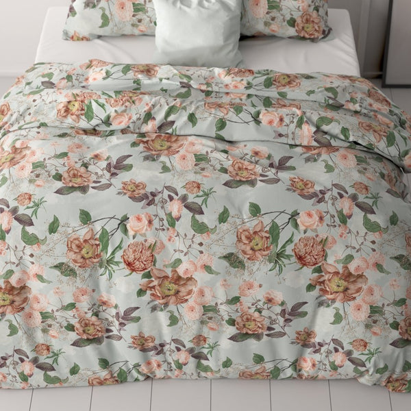 100% Microfibre Duvet Cover Set Nature Sight | Multicolour | Single - 140cm (W) x 220cm (L) - The Bedding & Blankets Store