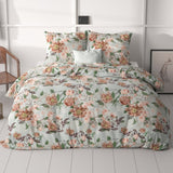 100% Microfibre Duvet Cover Set Nature Sight | Multicolour | Single - 140cm (W) x 220cm (L) - The Bedding & Blankets Store