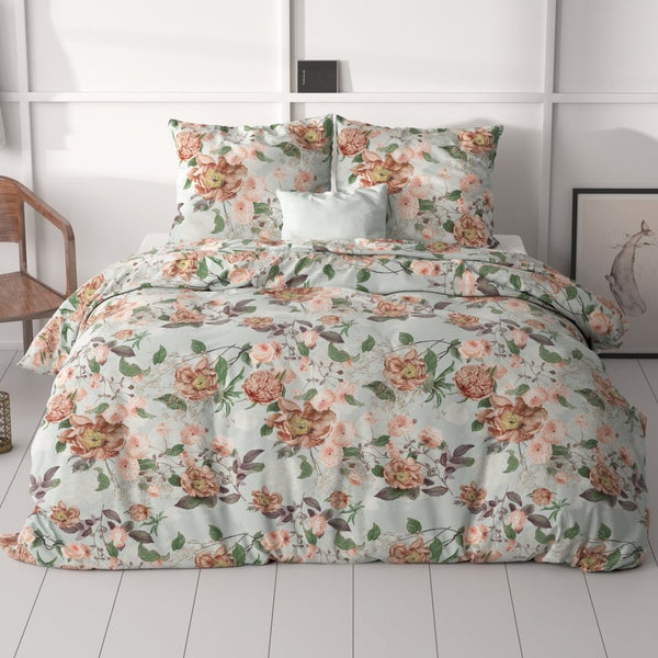 100% Microfibre Duvet Cover Set Nature Sight | Multicolour | Single - 140cm (W) x 220cm (L) - The Bedding & Blankets Store