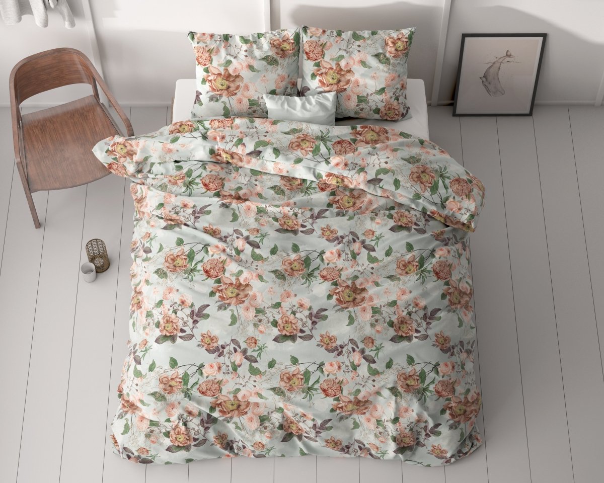 100% Microfibre Duvet Cover Set Nature Sight | Multicolour | Single - 140cm (W) x 220cm (L) - The Bedding & Blankets Store