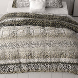 100% Microfibre Duvet Cover Set September | Grey | Single - 140cm (W) x 220cm (L) - The Bedding & Blankets Store