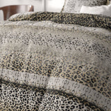 100% Microfibre Duvet Cover Set September | Grey | Single - 140cm (W) x 220cm (L) - The Bedding & Blankets Store
