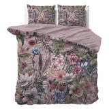 100% Microfibre Duvet Cover Set Tess | Pink | Single - 140cm (W) x 220cm (L) - The Bedding & Blankets Store