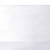 100% Microfibre Duvet Cover Set Valencia | White | Single - 140cm (W) x 220cm (L) - The Bedding & Blankets Store