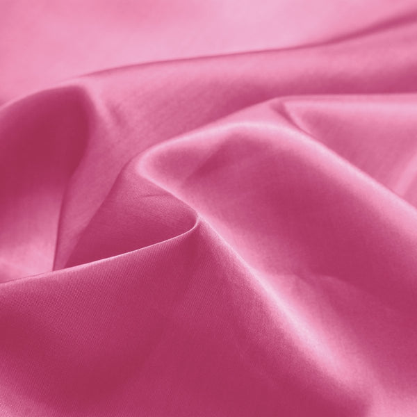 100% Micropercale Sateen Duvet Cover Set Beauty Skin Care | Pink | Double - 200cm (W) x 220cm (L) - The Bedding & Blankets Store