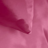 100% Micropercale Sateen Duvet Cover Set Beauty Skin Care | Pink | Double - 200cm (W) x 220cm (L) - The Bedding & Blankets Store