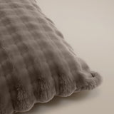 100% Polyester Flannel Pom Pom Duvet Cover Set Pom Pom | Taupe | Single - 140cm (W) x 220cm (L) - The Bedding & Blankets Store