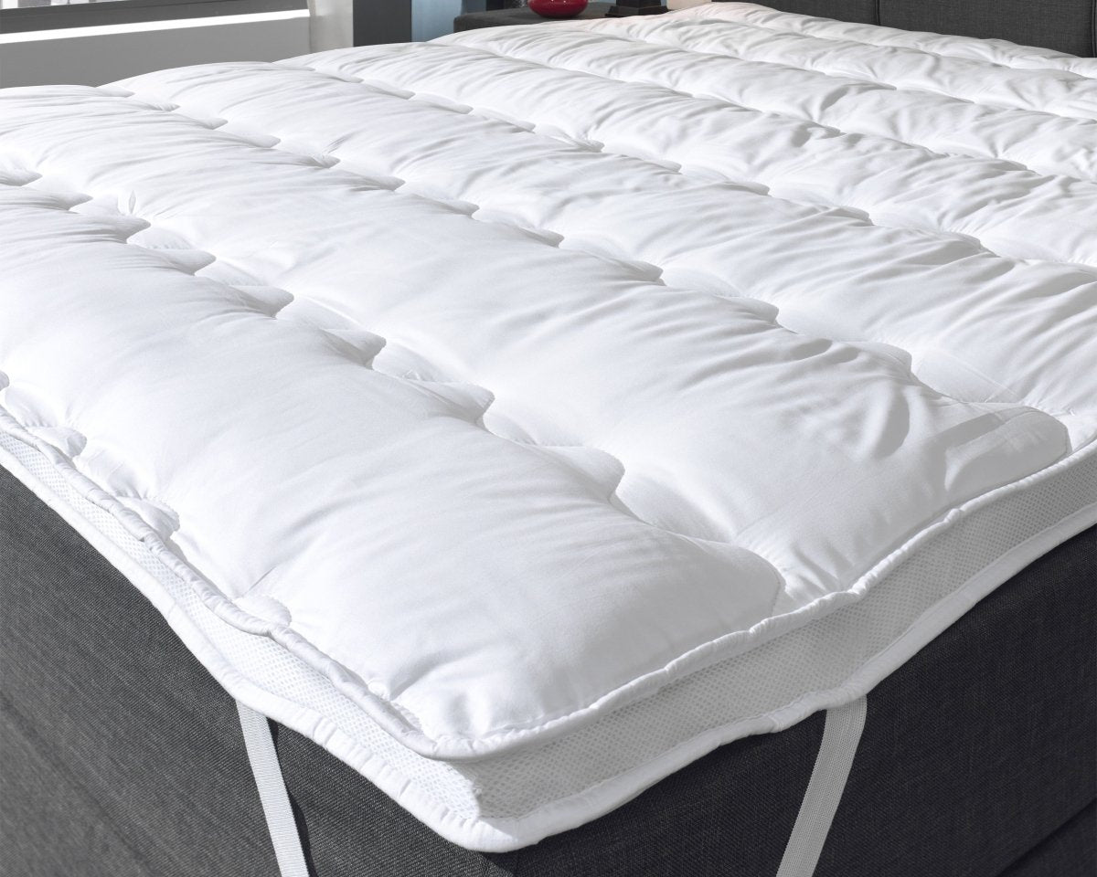 3D Air Design Hotel Quality Memory Foam Mattress Topper | White | Single 80cm (W) x 200cm (L) - The Bedding & Blankets Store