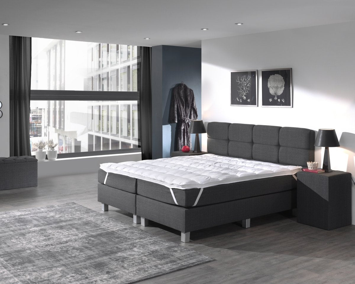 3D Air Design Hotel Quality Memory Foam Mattress Topper | White | Single 80cm (W) x 200cm (L) - The Bedding & Blankets Store