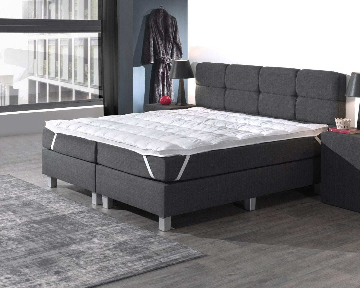 3D Air Design Hotel Quality Memory Foam Mattress Topper | White | Single 80cm (W) x 200cm (L) - The Bedding & Blankets Store