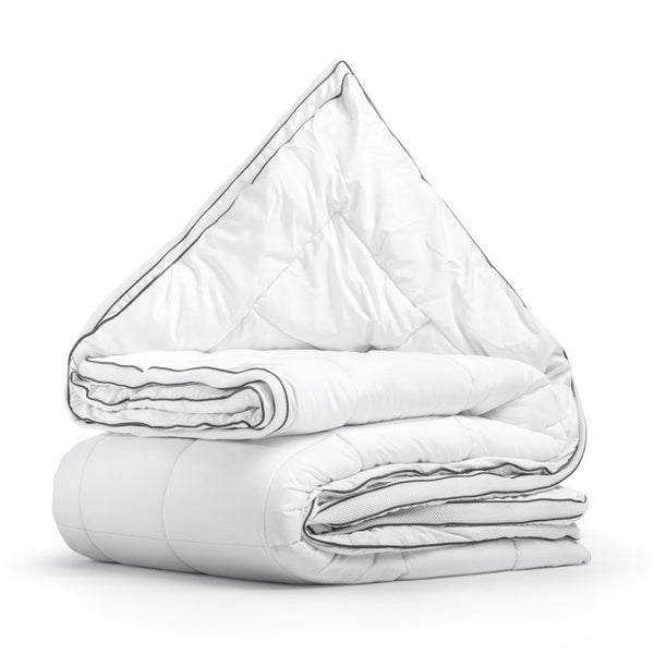 3D AIR Micro Touch Lightweight Duvet | White | Double - 200cm (W) x 200cm (L) - The Bedding & Blankets Store