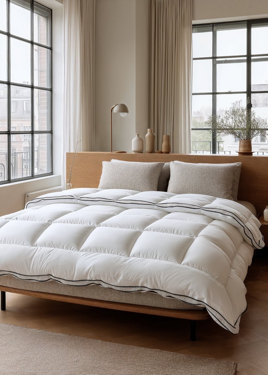 3D AIR Micro Touch Lightweight Duvet | White | Double - 200cm (W) x 200cm (L) - The Bedding & Blankets Store