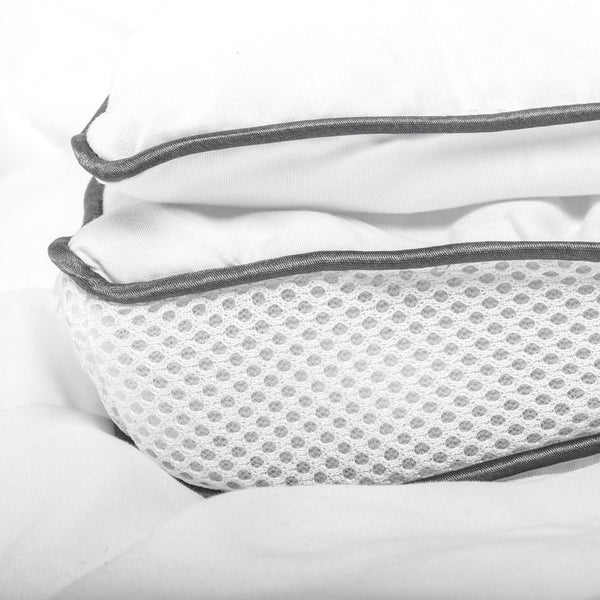 3D AIR Micro Touch Lightweight Duvet | White | Double - 200cm (W) x 200cm (L) - The Bedding & Blankets Store