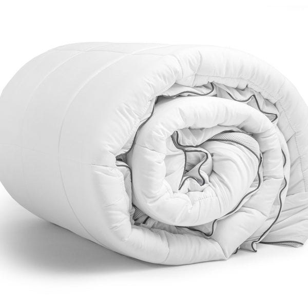 3D AIR Micro Touch Lightweight Duvet | White | Double - 200cm (W) x 200cm (L) - The Bedding & Blankets Store