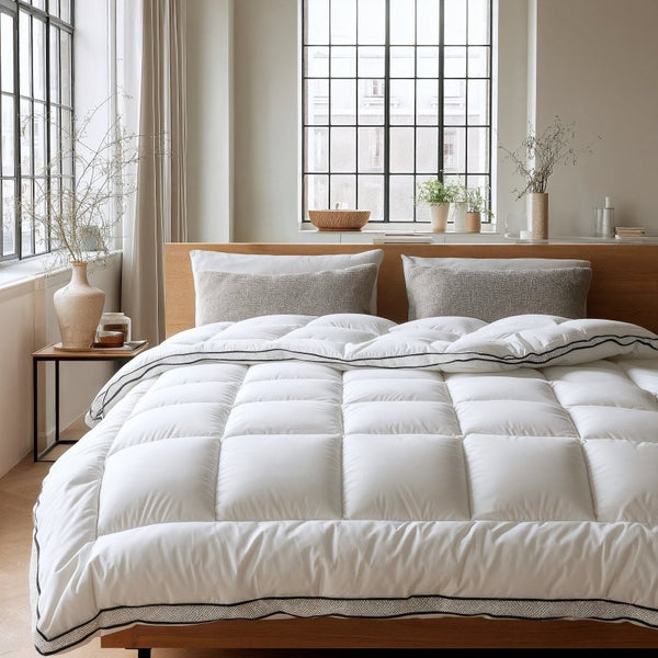 3D AIR Micro Touch Lightweight Duvet | White | Double - 200cm (W) x 200cm (L) - The Bedding & Blankets Store