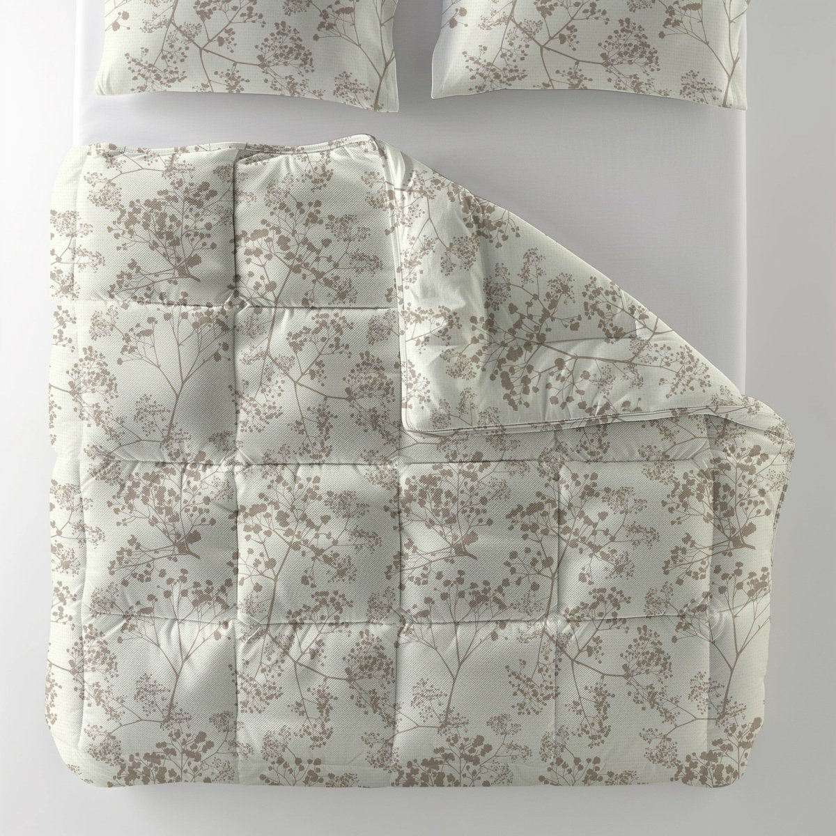 All - in - One Dorian Lazy Duvet & Pillowcases Set | Forest Green | Single - 140cm (W) x 200cm (L) - The Bedding & Blankets Store