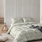 All - in - One Dorian Lazy Duvet & Pillowcases Set | Forest Green | Single - 140cm (W) x 200cm (L) - The Bedding & Blankets Store