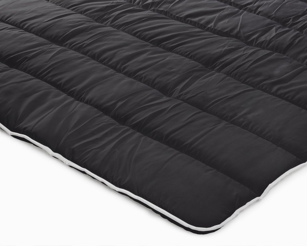 All - in - One Lazy Duvet | Black | Single - 140cm (W) x 200cm (L) - The Bedding & Blankets Store