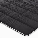 All - in - One Lazy Duvet | Black | Single - 140cm (W) x 200cm (L) - The Bedding & Blankets Store