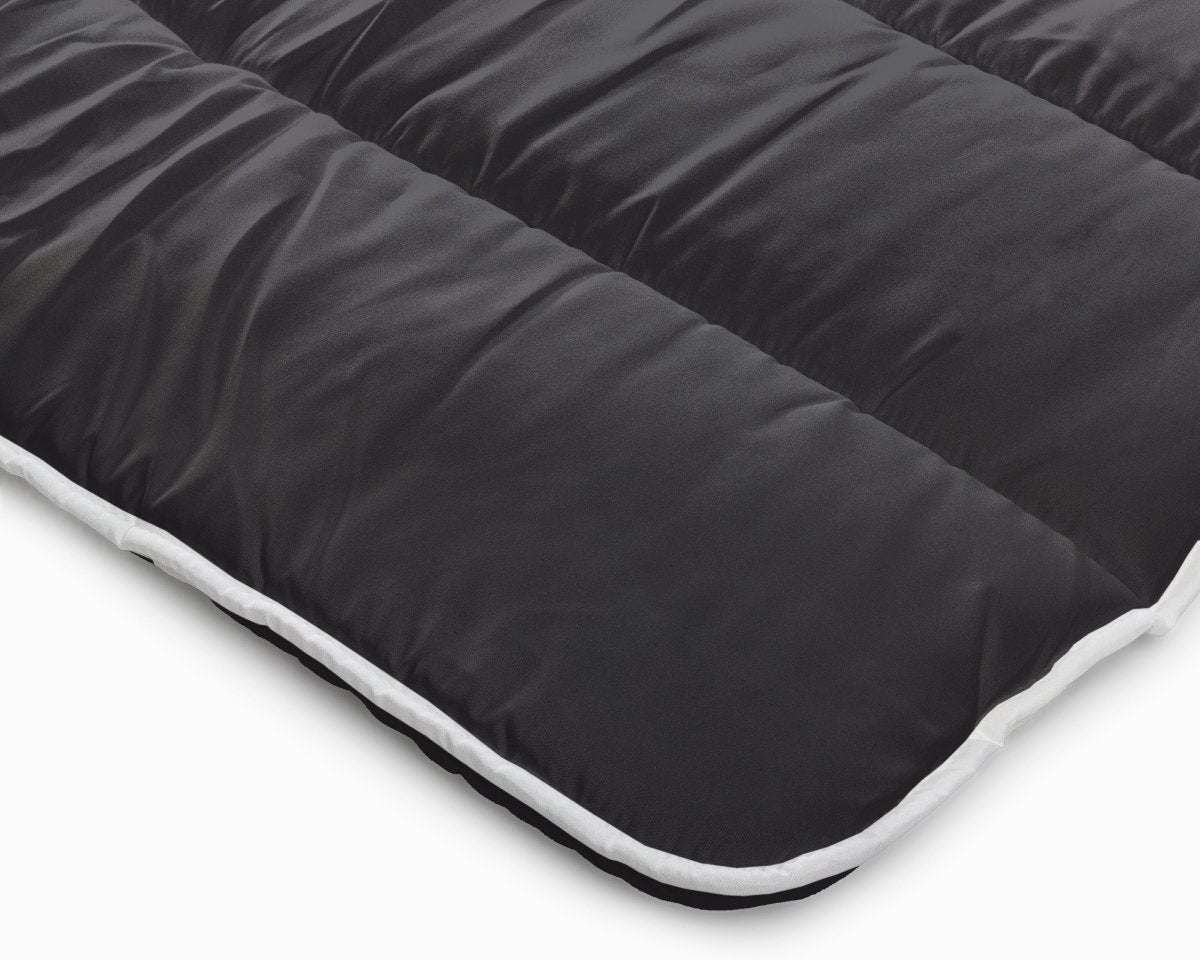 All - in - One Lazy Duvet | Black | Single - 140cm (W) x 200cm (L) - The Bedding & Blankets Store